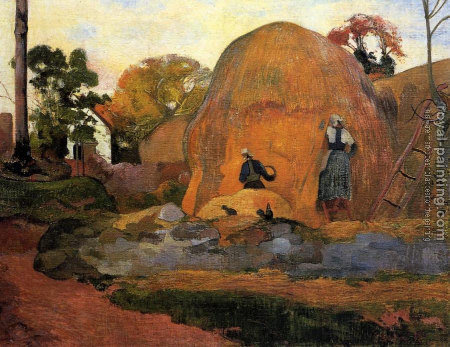 Paul Gauguin : Yellow Haystacks